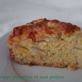 Gâteau pommes et poires