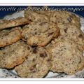 cookies noisette chocolat