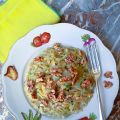 Orzotto aux poireaux et Bleu d'Auvergne