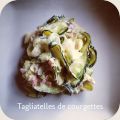 Tagliatelles de courgettes de Kaellie