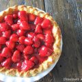 Tarte aux fraises fraîches