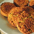 Galettes de pois chiches comme des falafels