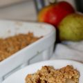 Crumble pommes-poires à la farine complète et[...]