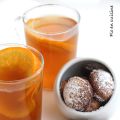 Biscuits au miel et thé à l'orange