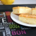 Brownie Chocolat Blanc et Citron