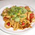 Calamar sauce piquante, Recette Ptitchef