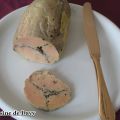 Repas de Noël: Foie gras au deux poivres