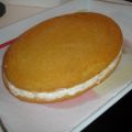 Génoise à la crème chantilly