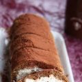 Coffee roll cake - gâteau roulé au café,[...]