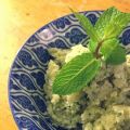 Sorbet courgette/coco/menthe (vegan, sans[...]