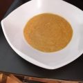 Potage à la patate douce et à l'orange