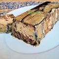 Terrine familiale à l'aubergine, pâtes et poulet