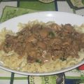 Boeuf Stroganov en mijoteuse de Ricardo