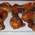 Pilons de poulet à l'érable et aux épices