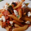 Penne à l'aubergine