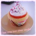 Cupcakes fraise chantilly!!!