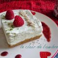 Creamy ! Cheescake framboise et thé vert,[...]