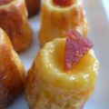 Mini cannelés au chorizo et au gruyère râpé