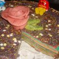 Gâteau Rainbow de crêpes