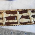 Tarte crousti-fondante au chocolat caramel,[...]