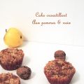 Cake aux pommes & aux noix - Apple & walnut cake