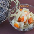 Salade cuite de carottes, fenouil et artichauts