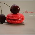 Macaron d'été, macaron cerise!