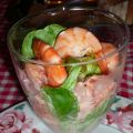 Couple de pamplemousse aux crevettes - 1FP - 1PP