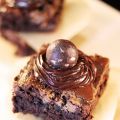 Brownie marbré à la mousse d'amandes