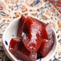 Coings glacés (fruits confits)