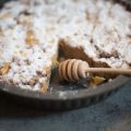Gâteau aux spéculoos, pommes & miel