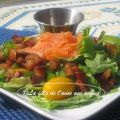 Salade de saumon fumé (2), Recette Ptitchef