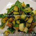 Poêlée de courgettes à l’estragon