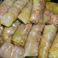 Recette de dolmas au chou, riz complet, tomates[...]