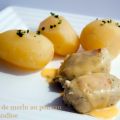 Quenelles de merlu au poireau