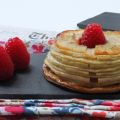 Tarte fine en mille-feuille de pomme verte,[...]
