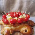 Tortue en pâte à pain anglais et petites[...]