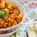 Curry végétarien de protéines de soja