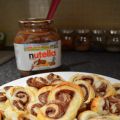 Nutella rolls - Palmiers au Nutella
