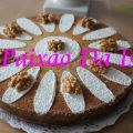 Bolo de noz e amendoas