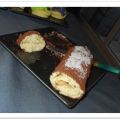 Mini-roulé au chocolat blanc