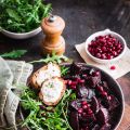 Salade de betteraves rôties, grenade et[...]