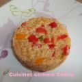 Risotto aux poivrons