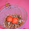 Granola fraises vanille