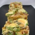 OMELETTE AUX OIGNONS ET AUX COURGETTES