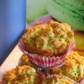 Muffins au chèvre et à la courgette