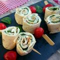 Wrap au chèvre frais et miel