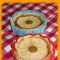 Tartelettes pomme dans sa rhubarbe...