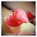 Mousse à la framboise au siphon
