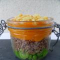Boeuf-carottes... et fèves en verrine